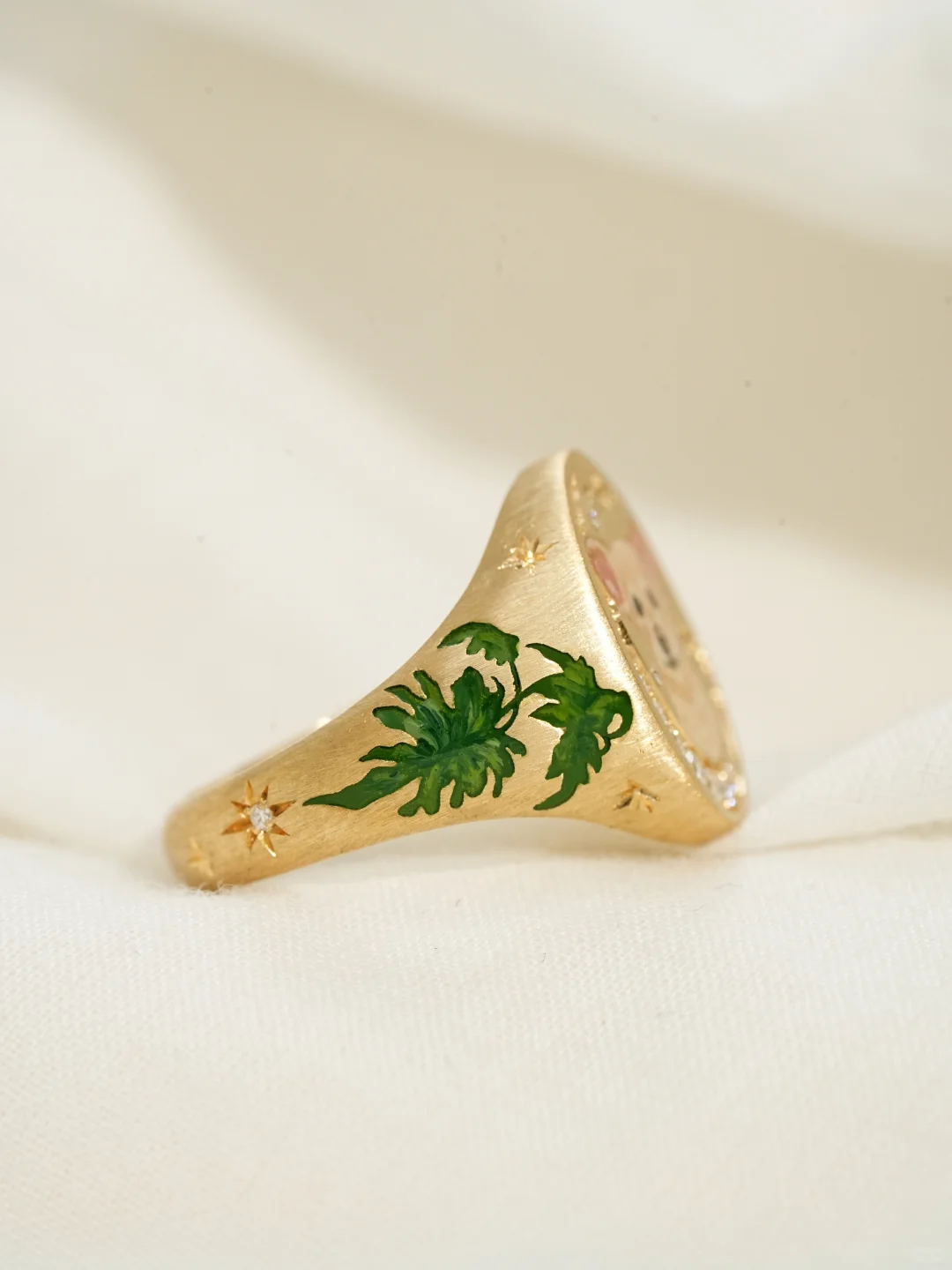 Custom Pet Portrait Ring 260617.10 - view 2