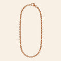 Cross-Shaped Flower Chain — Copper Full chain